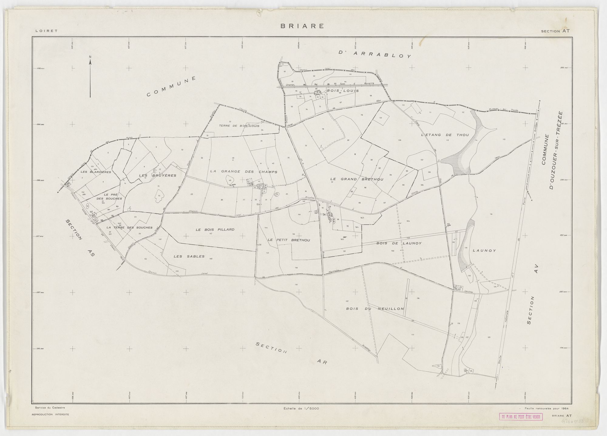 Briare - Sections