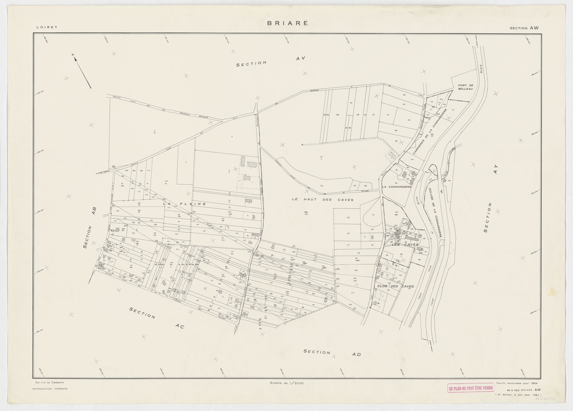 Briare - Sections