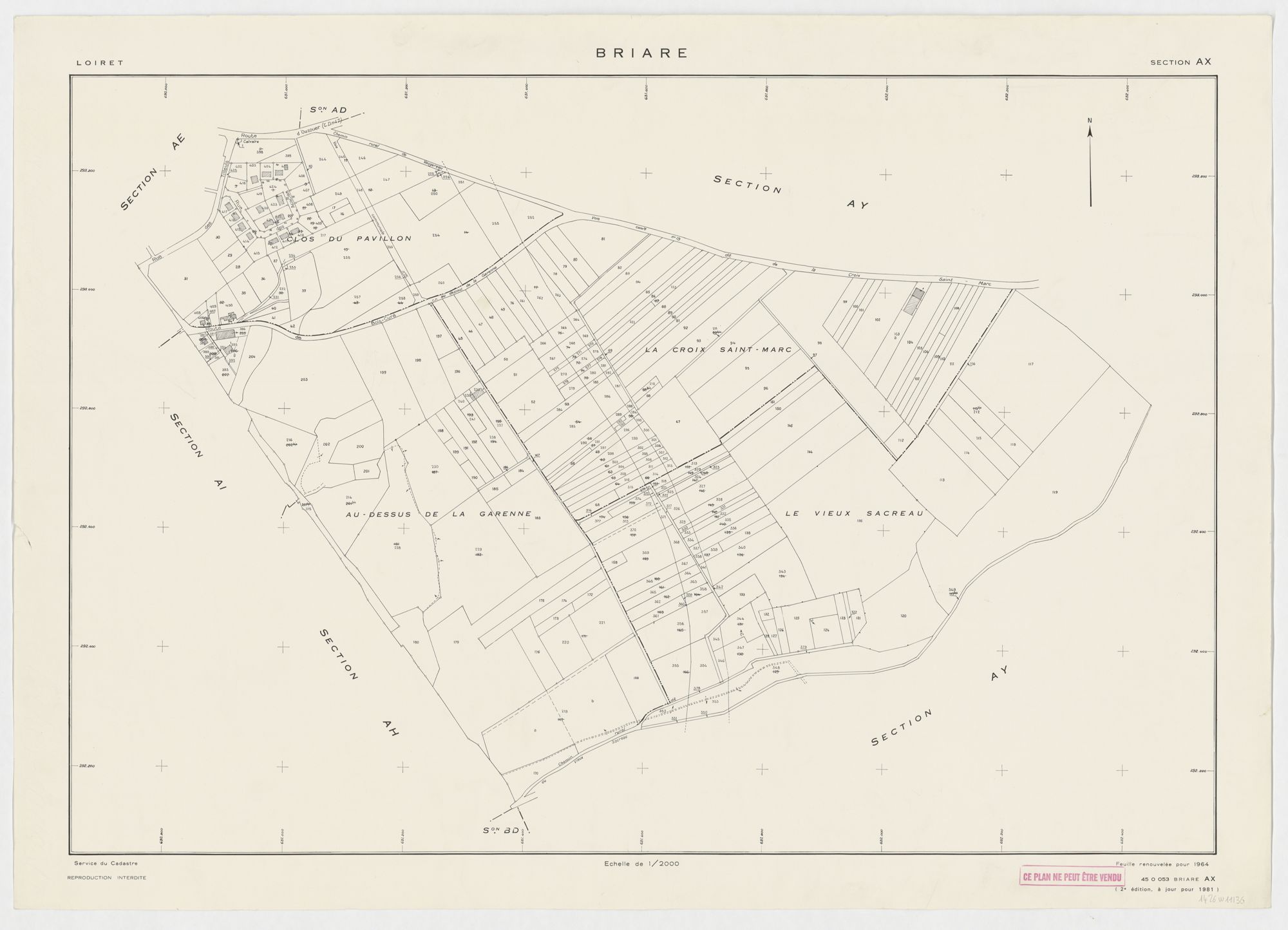 Briare - Sections