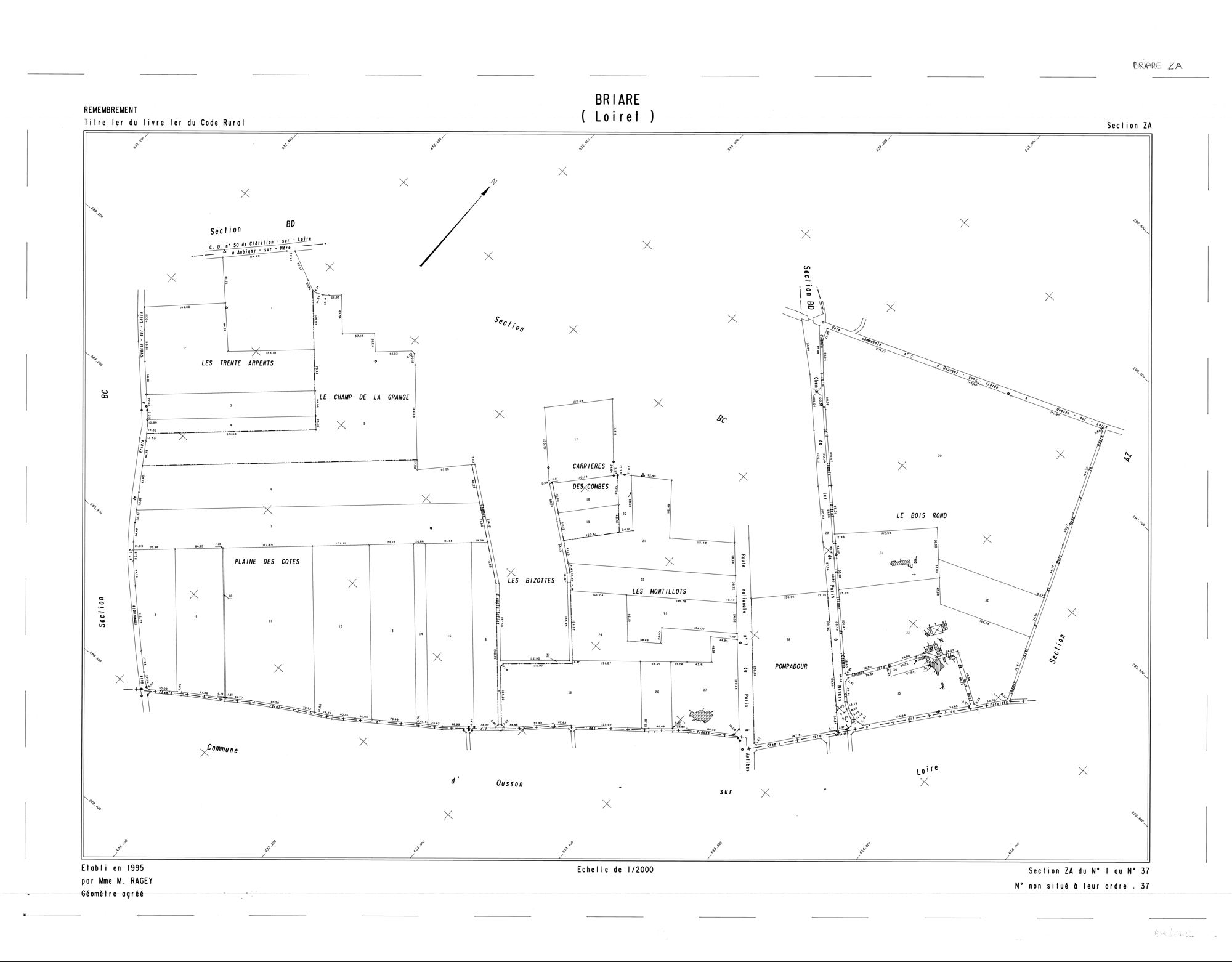 Briare - Sections