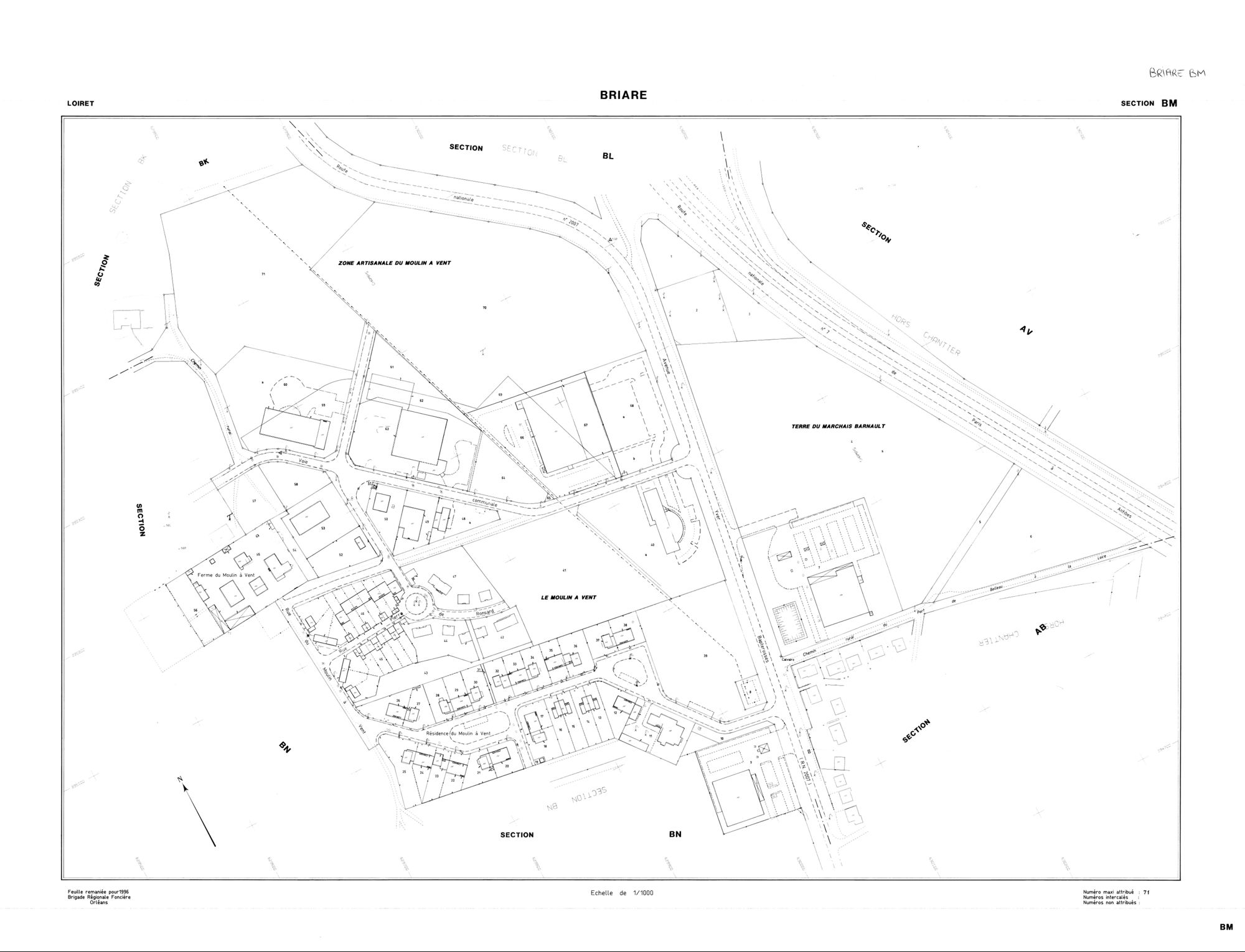Briare - Sections