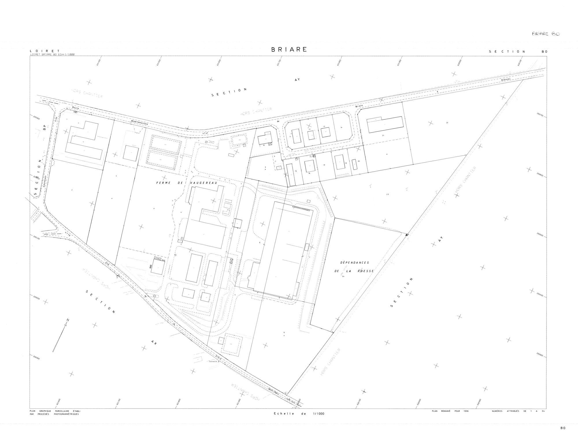 Briare - Sections