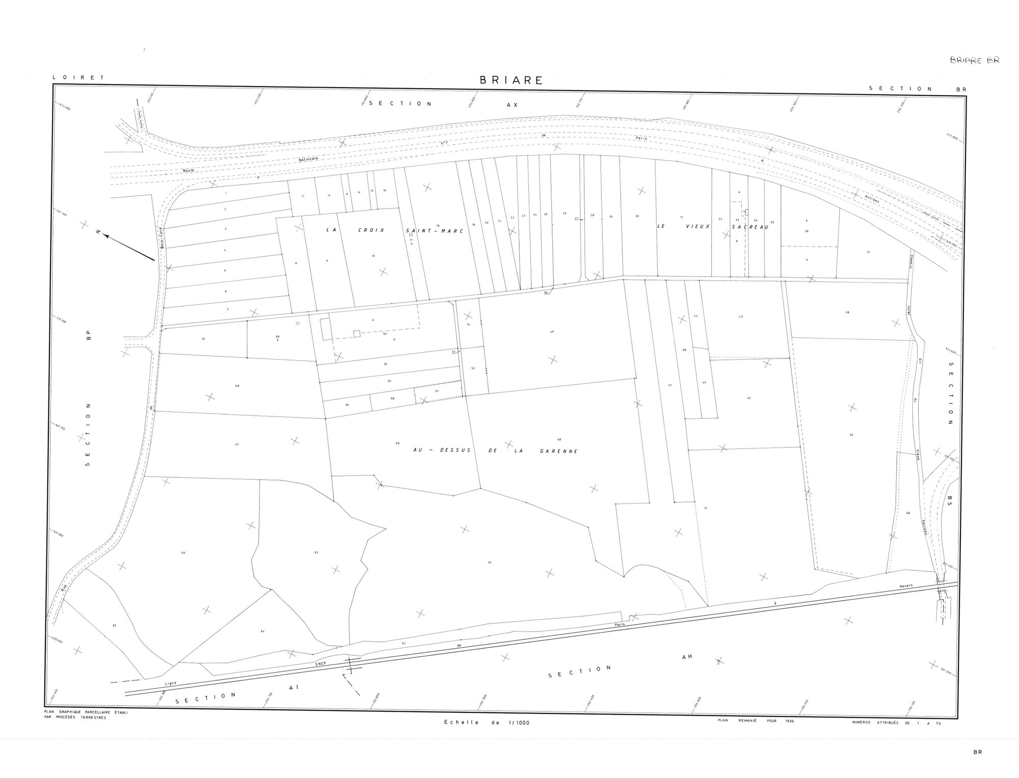 Briare - Sections