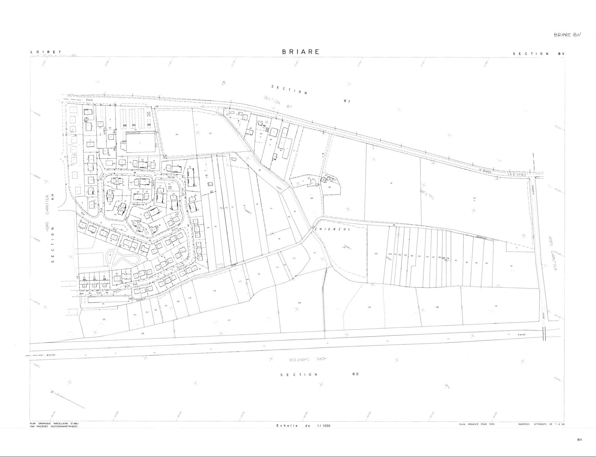 Briare - Sections