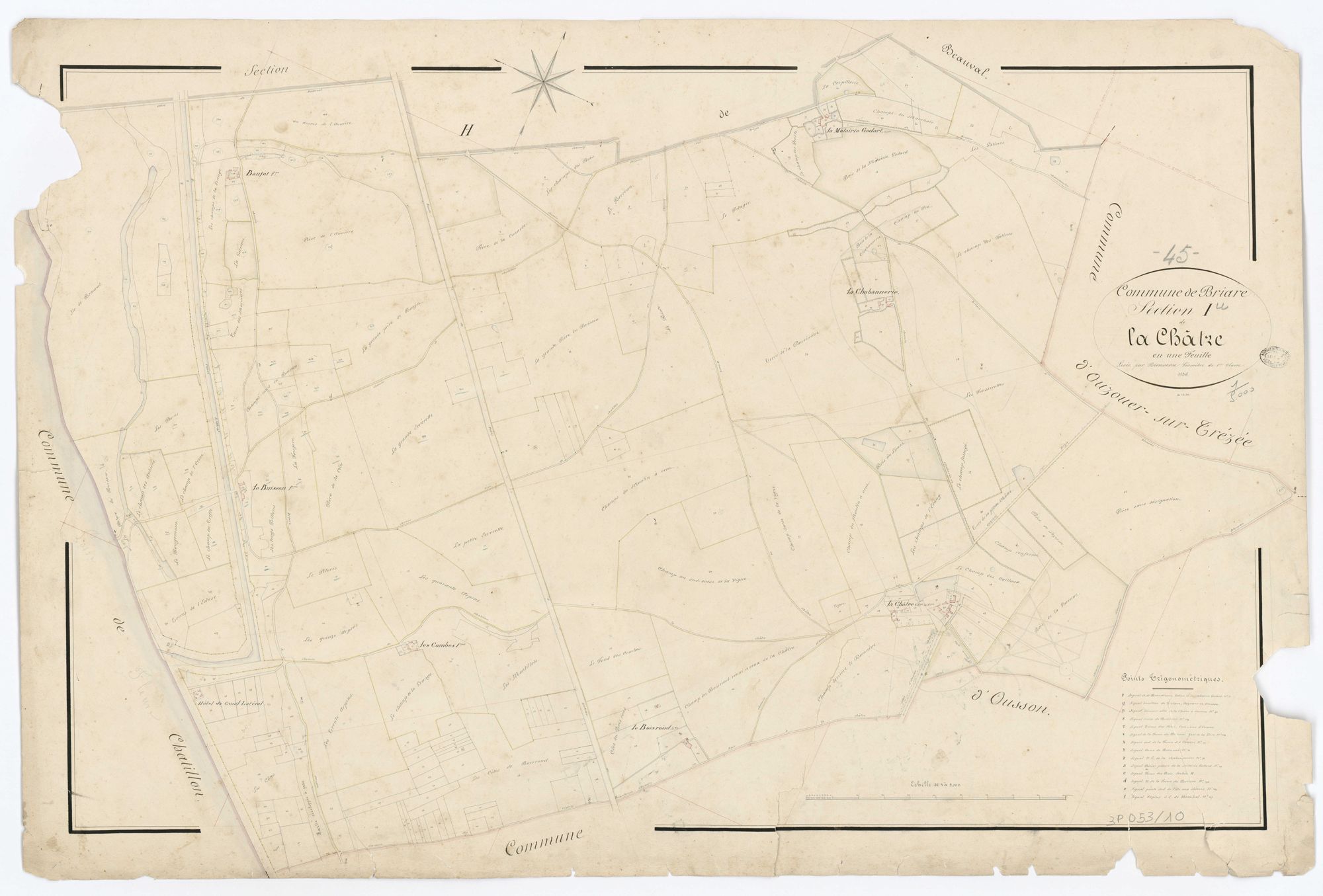 Briare - Sections