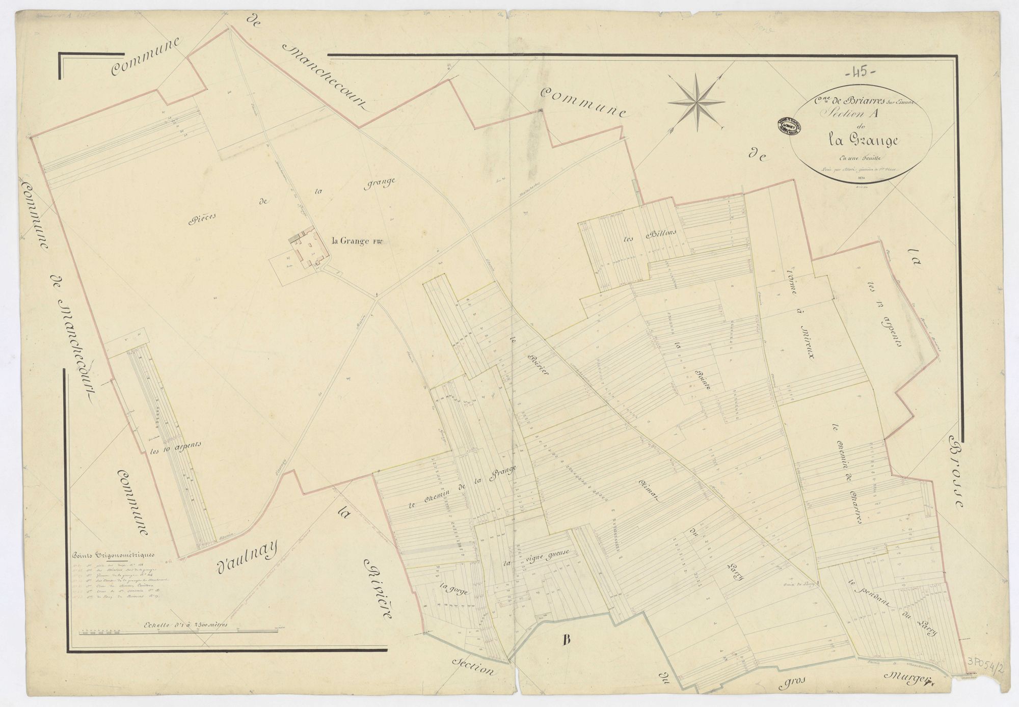 Briarres-sur-Essonne - Sections