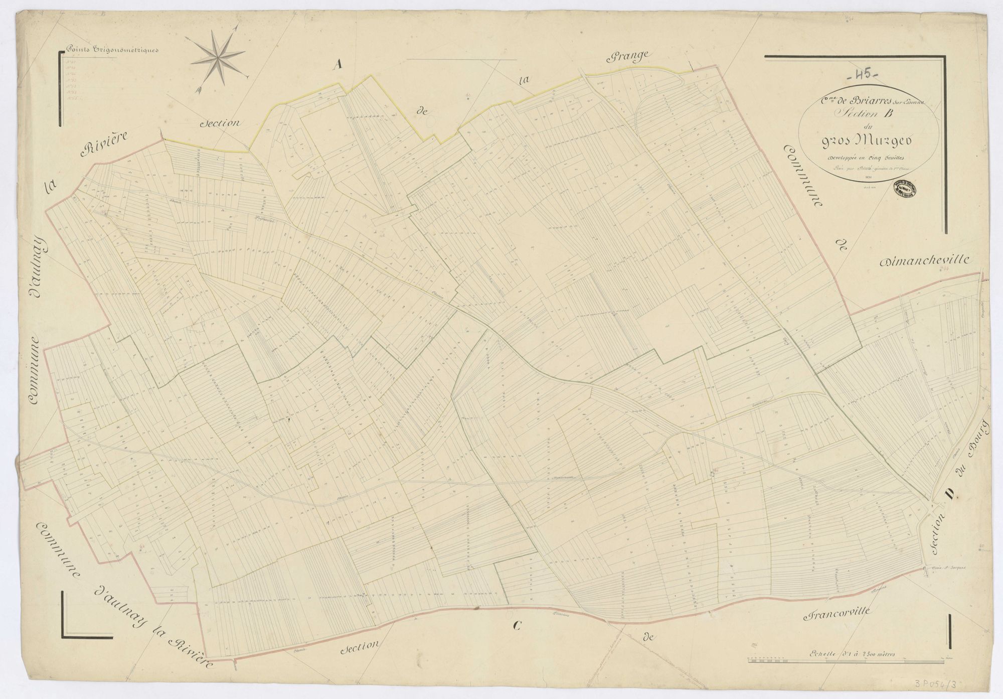 Briarres-sur-Essonne - Sections