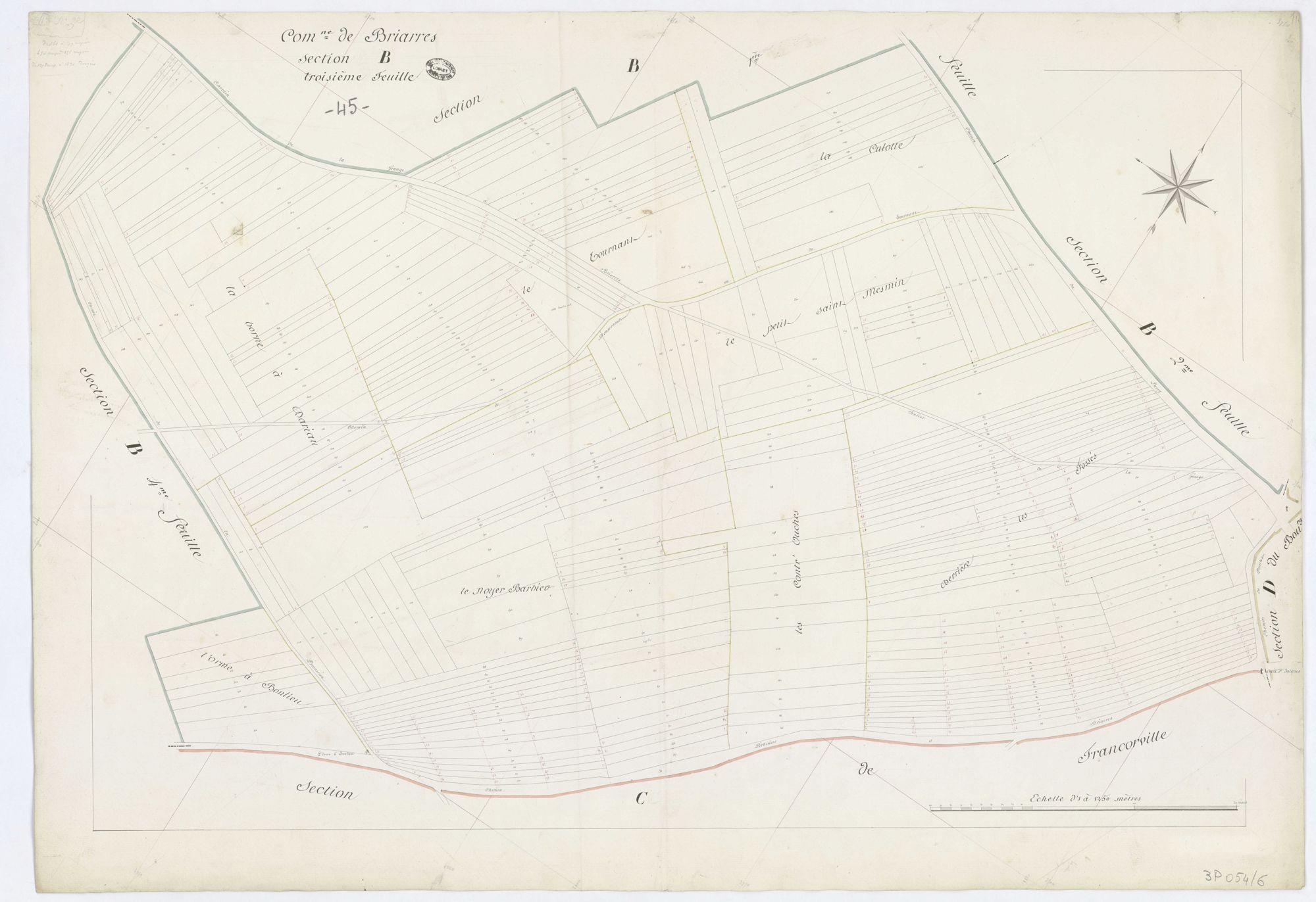 Briarres-sur-Essonne - Sections