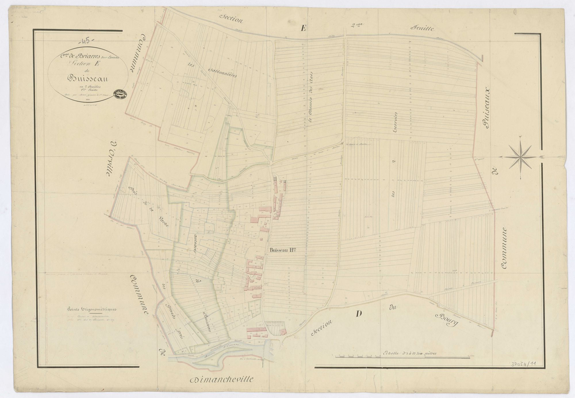 Briarres-sur-Essonne - Sections