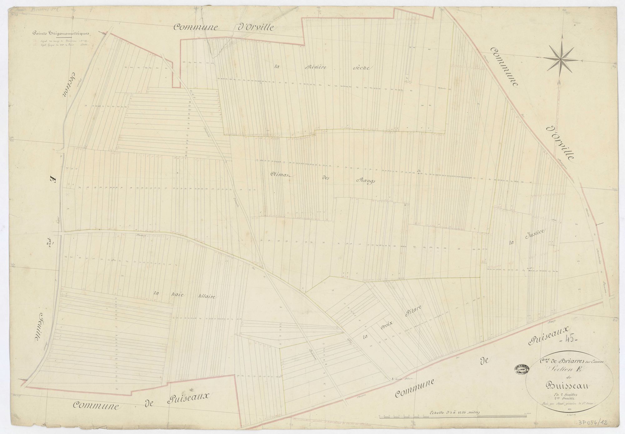 Briarres-sur-Essonne - Sections