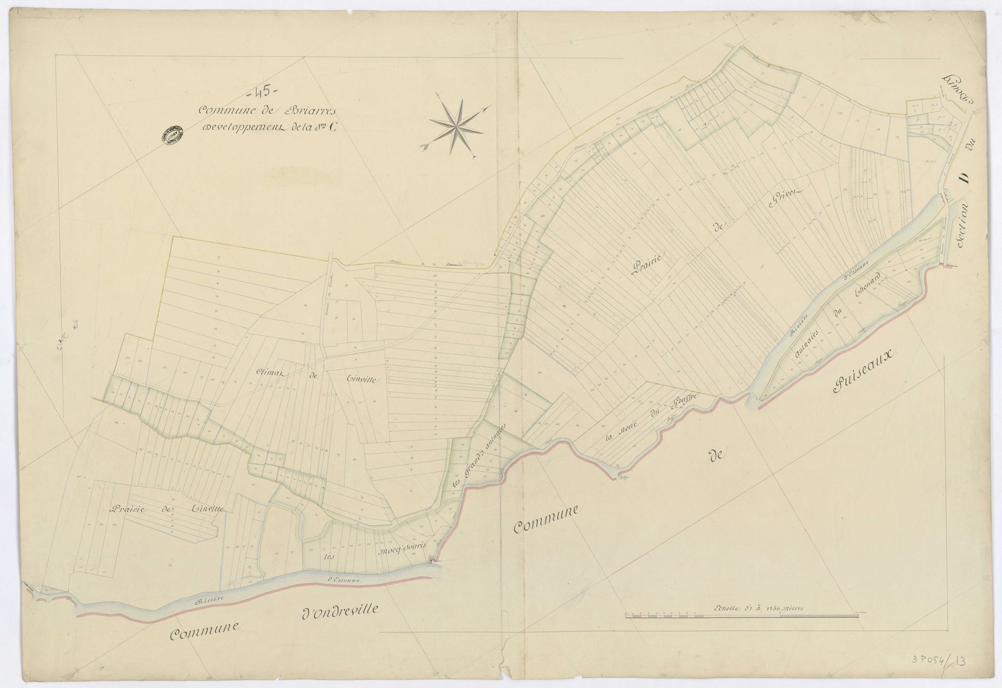 Briarres-sur-Essonne - Sections