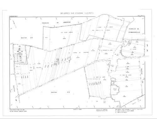 Briarres-sur-Essonne - Sections