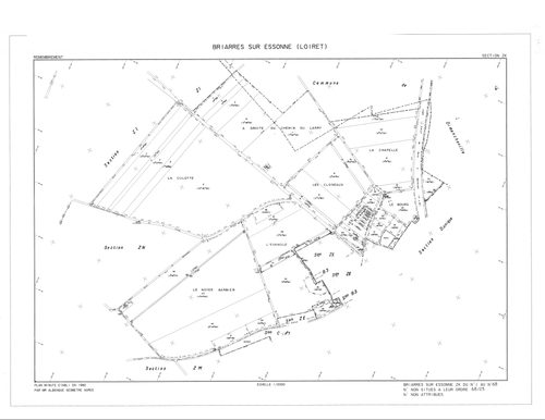 Briarres-sur-Essonne - Sections