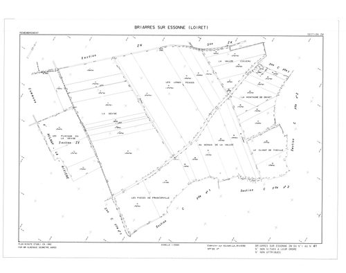 Briarres-sur-Essonne - Sections