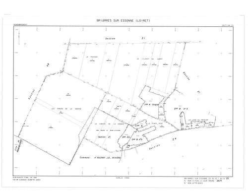 Briarres-sur-Essonne - Sections