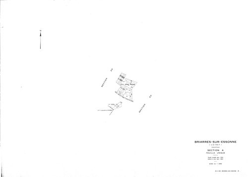 Briarres-sur-Essonne - Sections