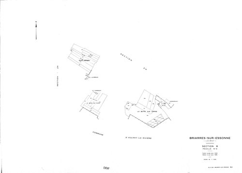 Briarres-sur-Essonne - Sections