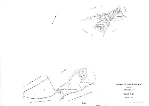 Briarres-sur-Essonne - Sections