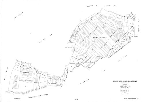 Briarres-sur-Essonne - Sections
