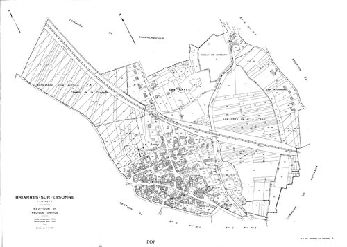 Briarres-sur-Essonne - Sections