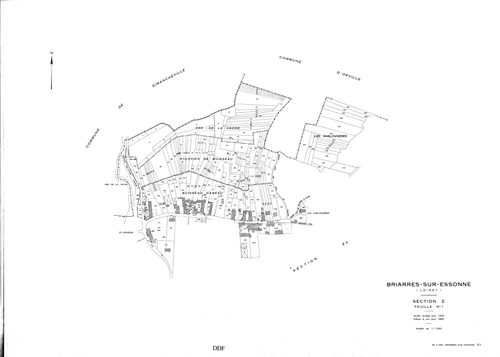 Briarres-sur-Essonne - Sections