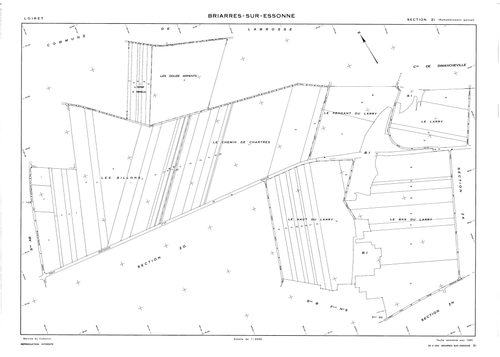 Briarres-sur-Essonne - Sections