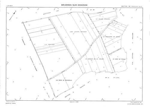 Briarres-sur-Essonne - Sections
