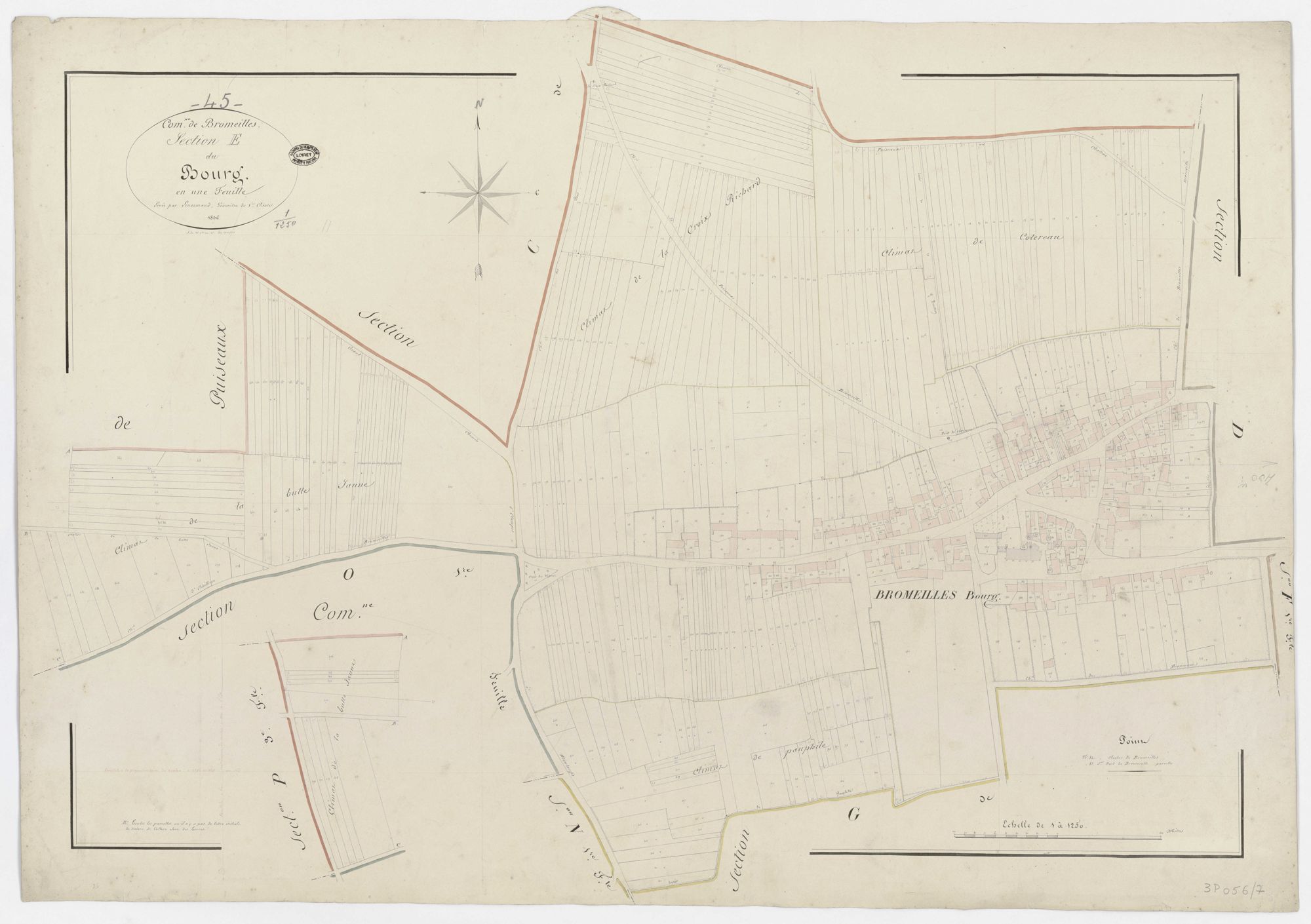 Bromeilles - Sections