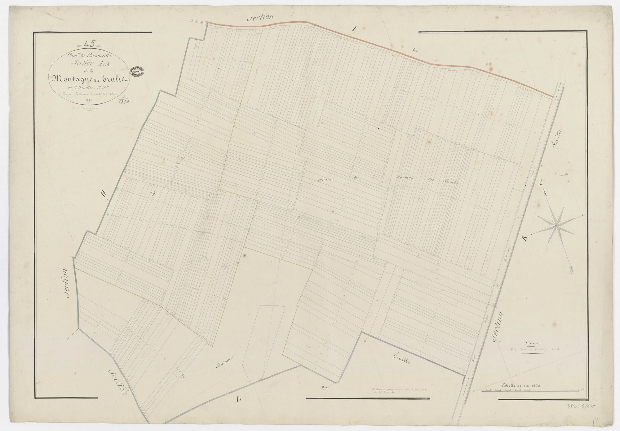 Bromeilles - Sections