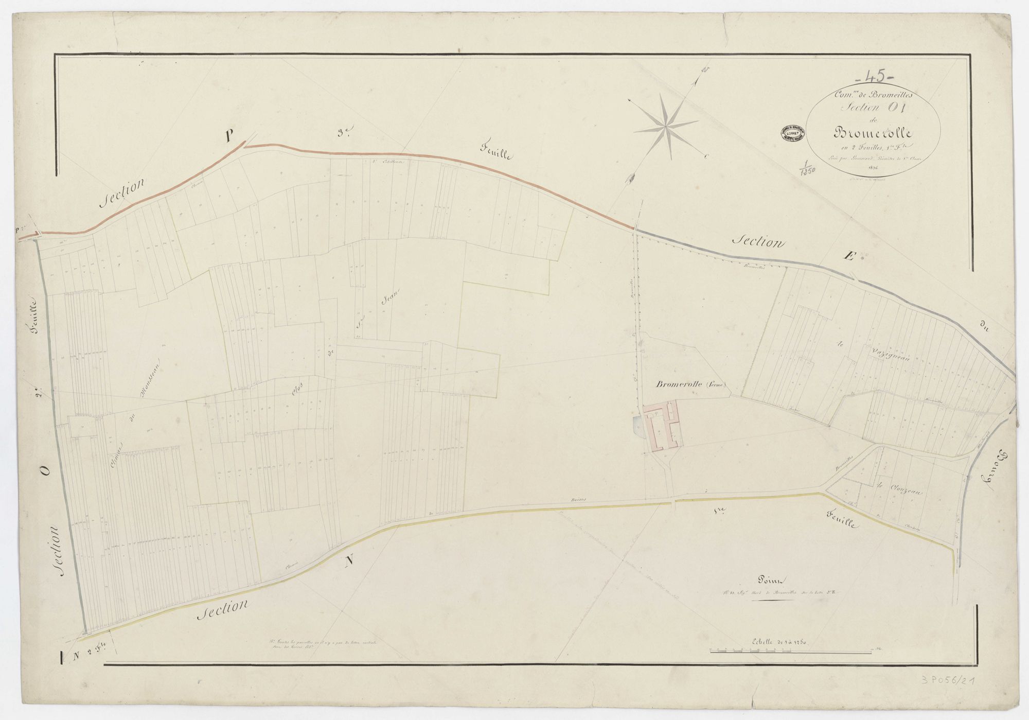 Bromeilles - Sections