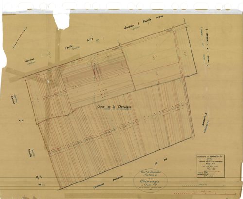 Bromeilles - Sections