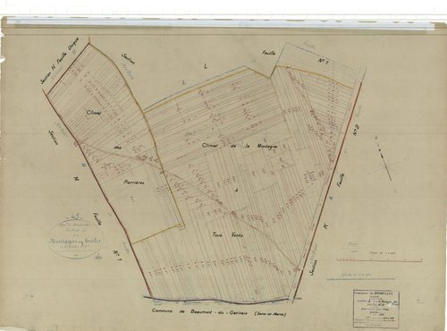 Bromeilles - Sections