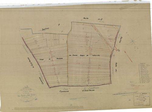 Bromeilles - Sections