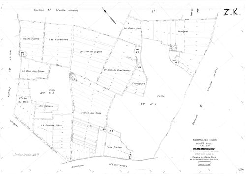Bromeilles - Sections