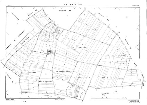 Bromeilles - Sections