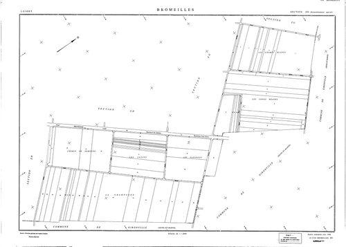 Bromeilles - Sections