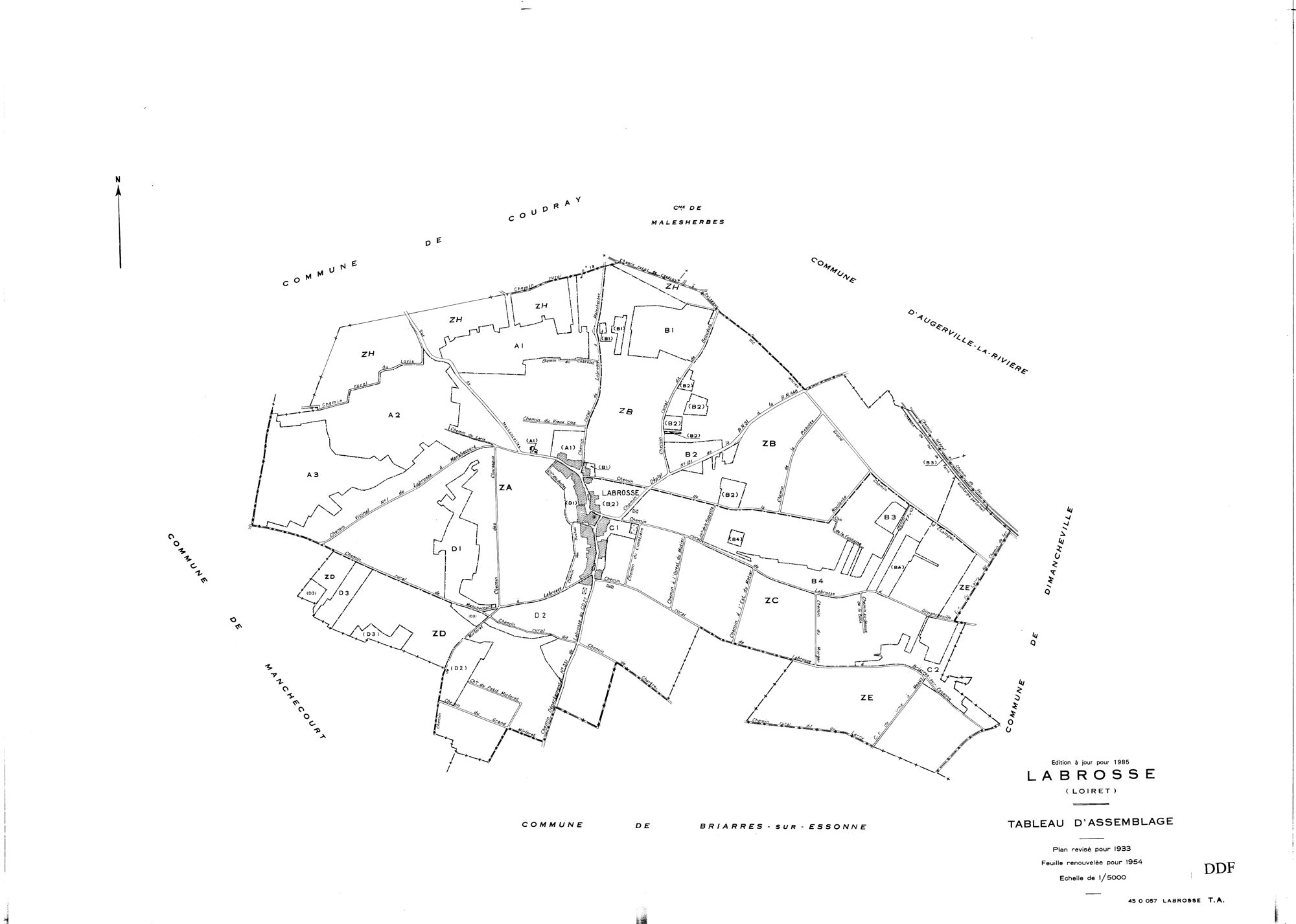 Labrosse - Tableau d'assemblage