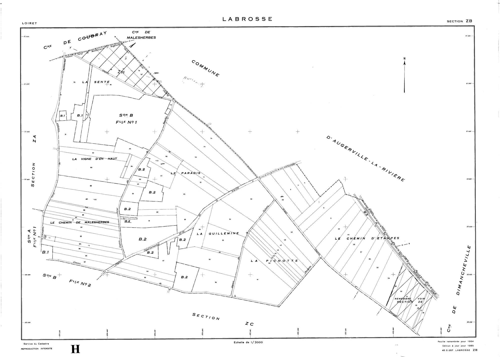 Labrosse - Sections