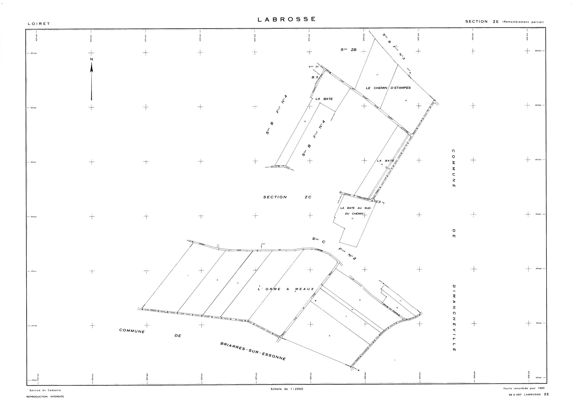 Labrosse - Sections