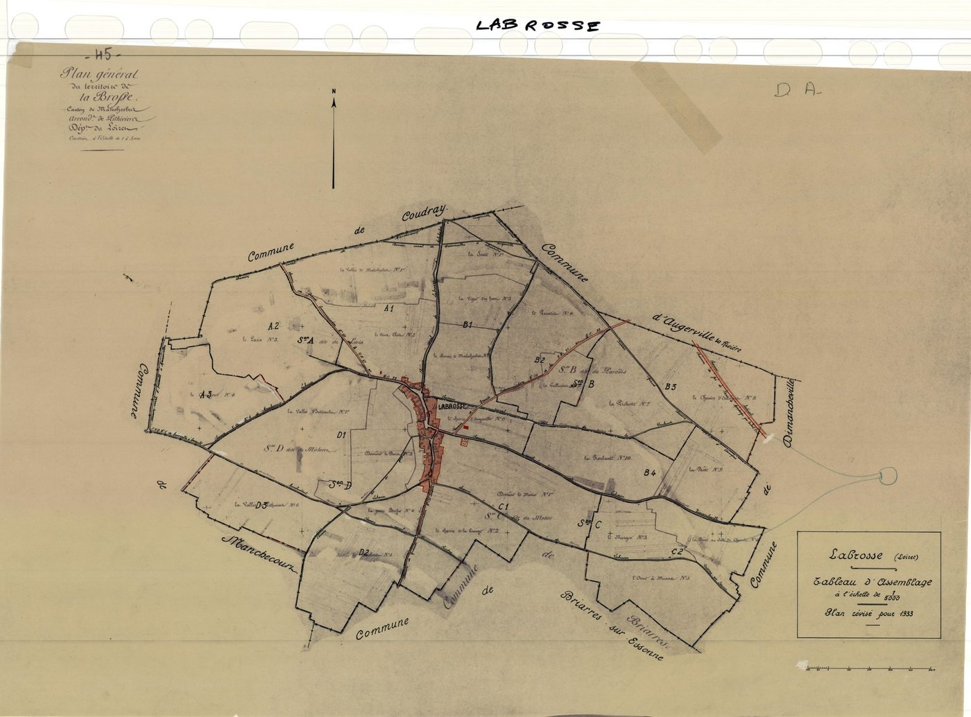 Labrosse - Tableau d'assemblage