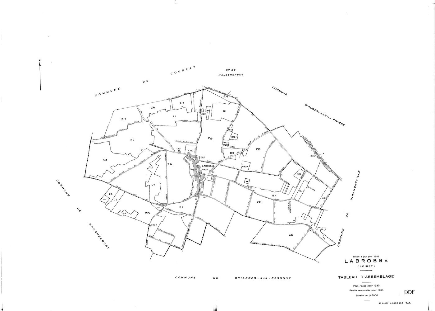 Labrosse - Tableau d'assemblage