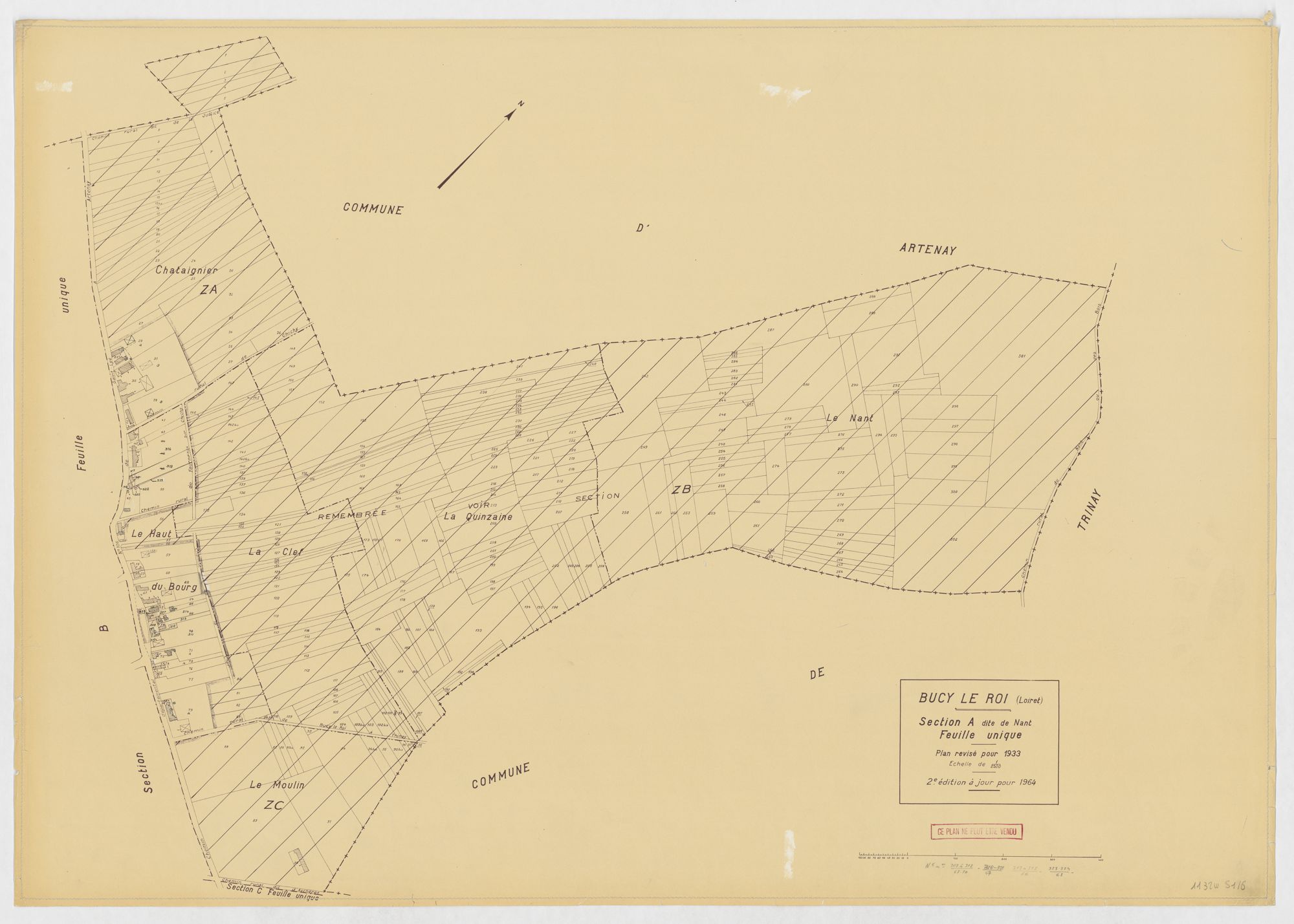 Bucy-le-Roi - Sections