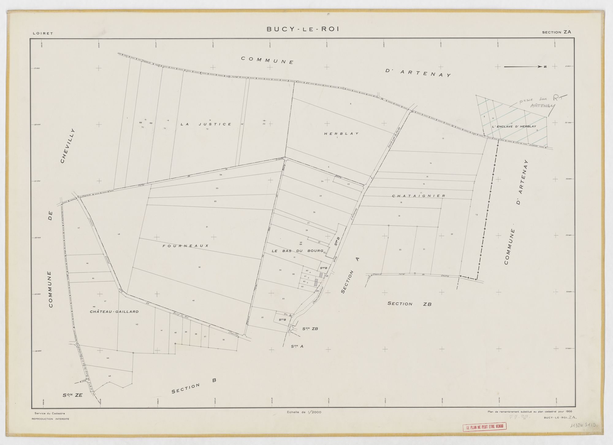 Bucy-le-Roi - Sections