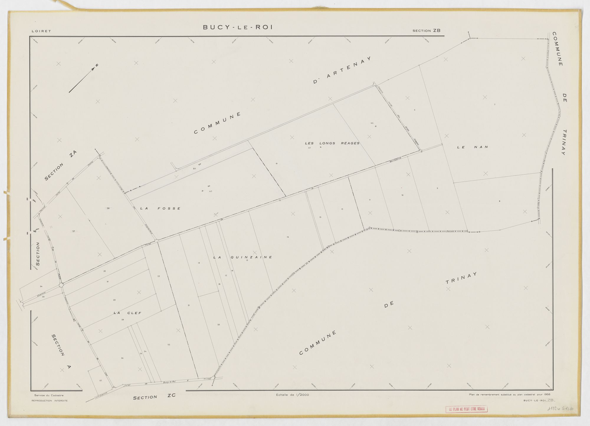 Bucy-le-Roi - Sections