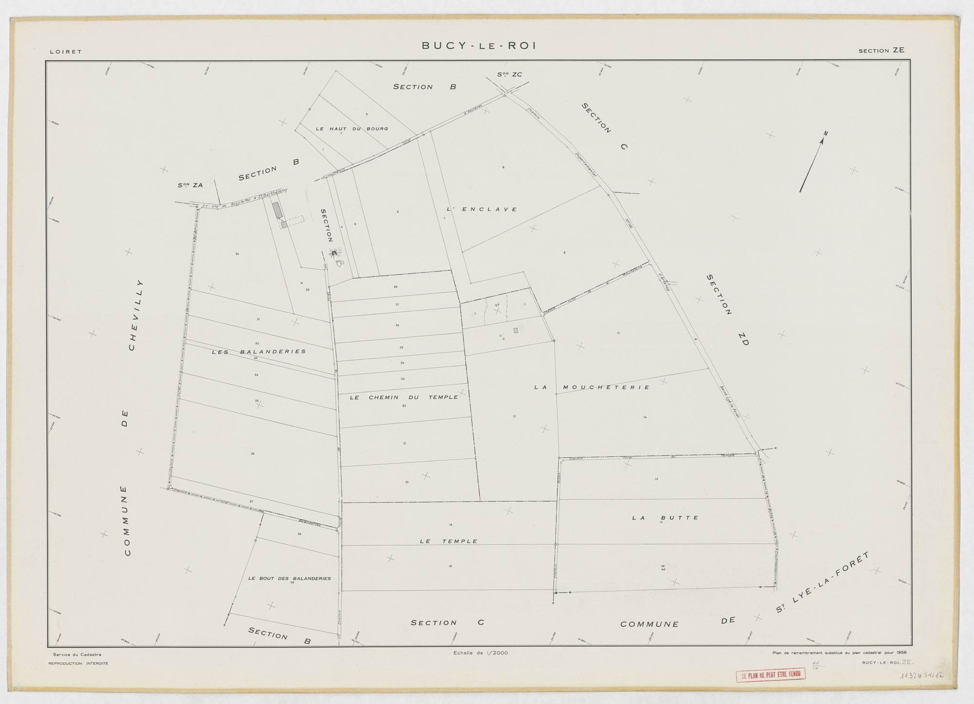 Bucy-le-Roi - Sections