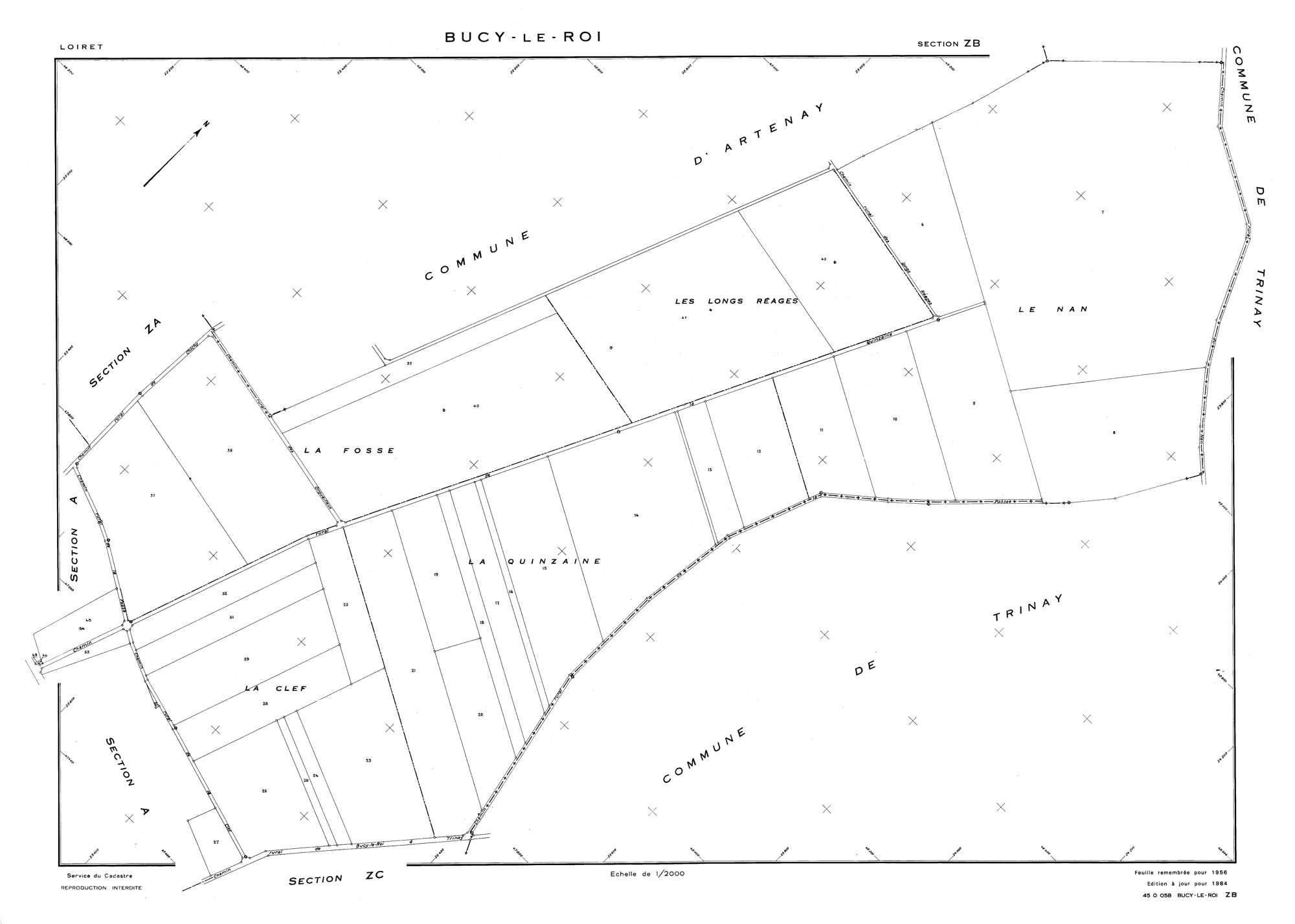 Bucy-le-Roi - Sections