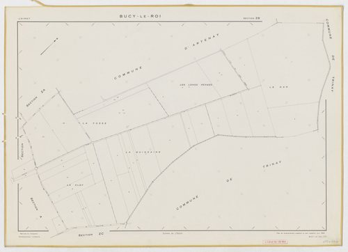 Bucy-le-Roi - Sections