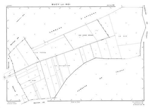 Bucy-le-Roi - Sections