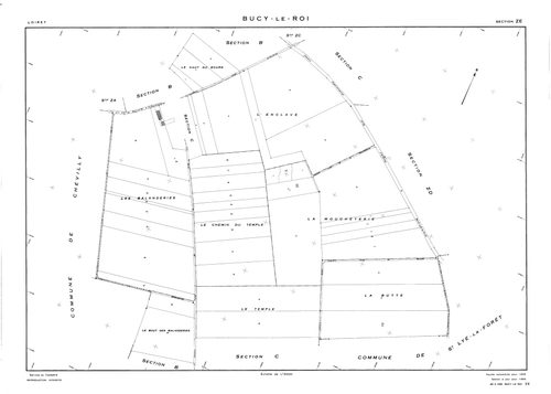 Bucy-le-Roi - Sections