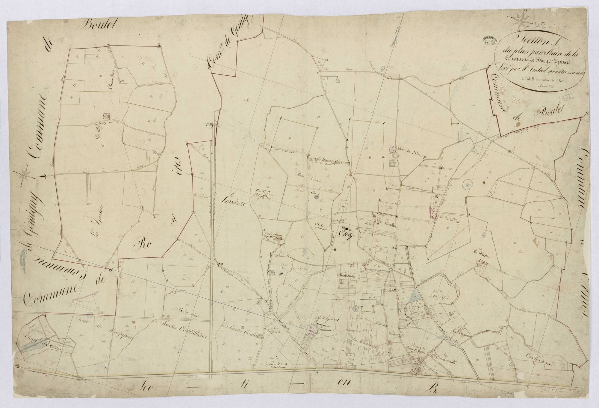 Bucy-Saint-Liphard - Sections